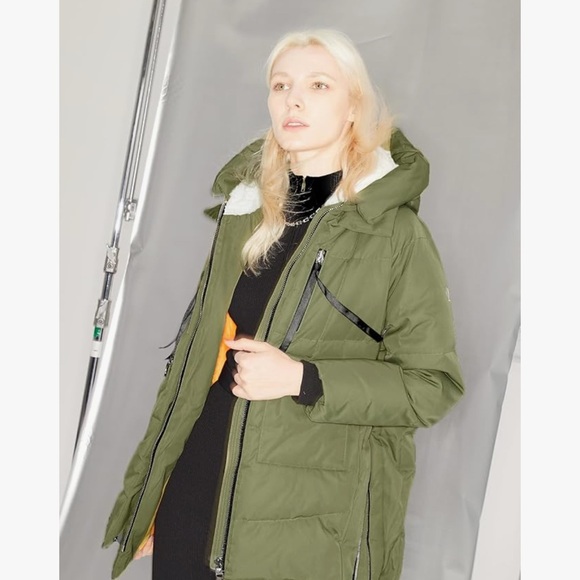 Orolay Women's Thickened Down Jacket Gray XX-Large - Picture 2 of 8